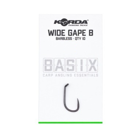 Korda Basix Wide Gape Barbless 4